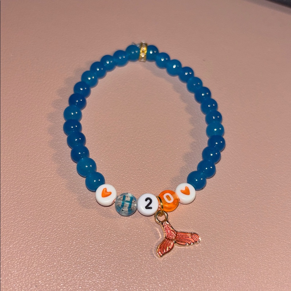 H2O Fandom Vibes Handcrafted bracelets 🩵🧡🧜‍♀️